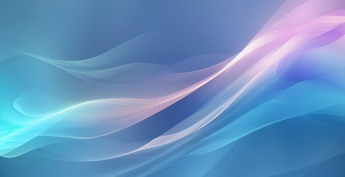abstract waves Light Blue Background, created by ai generated