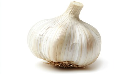 Garlic bulb pungent. Generative AI