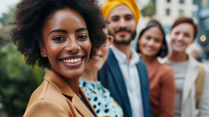 Obraz premium Ensuring Workplace Inclusivity through Diverse Hiring Practices