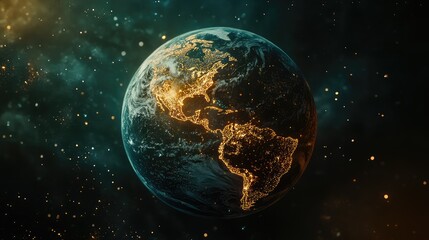 Obraz premium Earth from Space