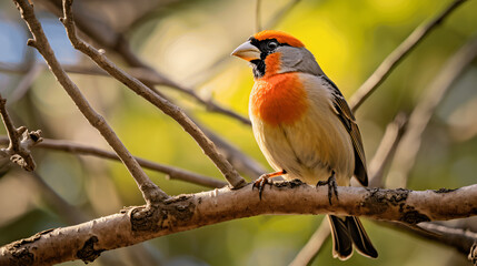 red headed woodpecker