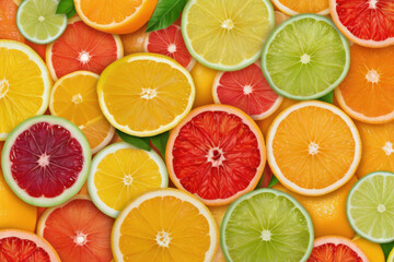 Fototapeta premium citrus fruits background