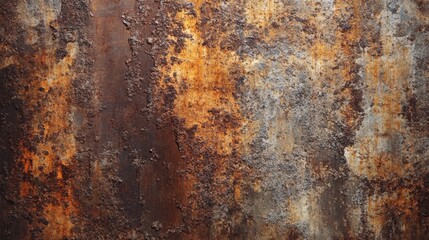 Patina'd metal surface