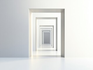Abstract color gradient soft color transition organic geometry pattern background
