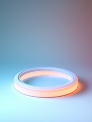 Abstract color gradient soft color transition organic geometry pattern background