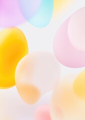 Abstract color gradient soft color transition organic geometry pattern background
