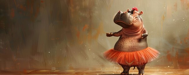 Hippo Ballerina