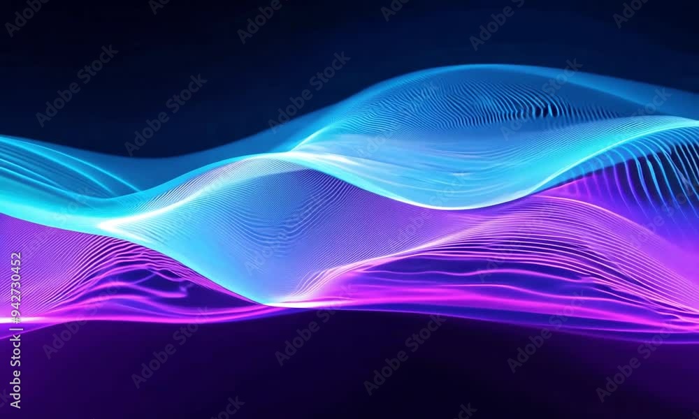 Poster captivating flow of vibrant colors dancing through the night, creating a mesmerizing spectacle of li