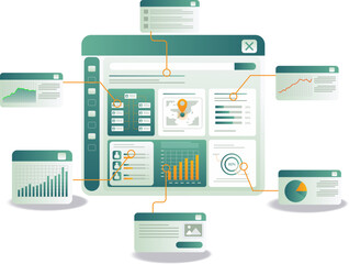 Technology analyst data dashboard system