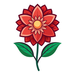 Flower Multi colort Vector