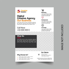 Digital Creative Agency Oer Business Flyer Design