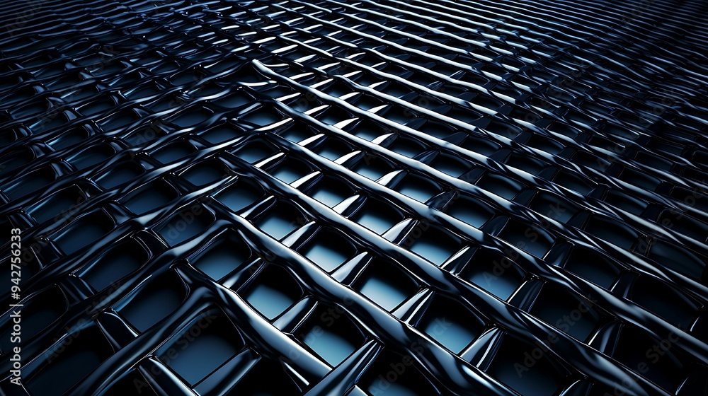 Poster precision fiberglass composite material engineering in modern industrial setting with copy space for