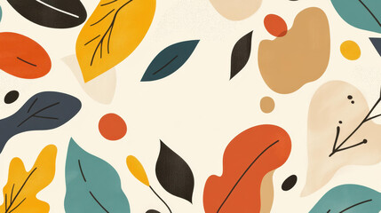 Modern beige wallpaper features a grunge texture, perfect for adding a stylish touch to any room with a flat design.