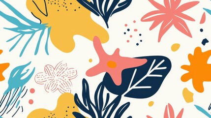 Bright and cute doodles burst with color, bringing a fun and minimal vibe to your day. Perfect for all ages