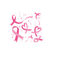 Breast cancer ribbon