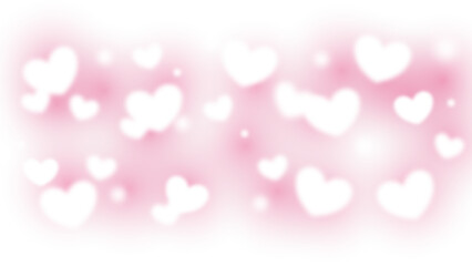 ときめき背景/ハート