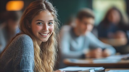 Students Participating in Golf Rules Quiz with Blurred Visuals