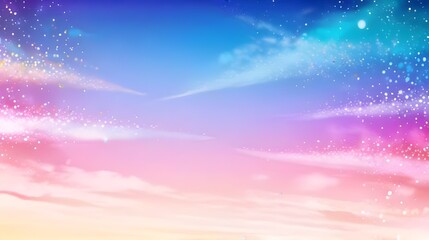 background with clouds generative Ai 