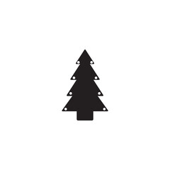 Obraz premium christmas tree icon