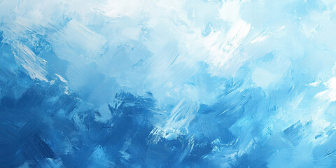 Oil paint strokes on wide canvas, textured color background, decorating art painting illustration, generated ai