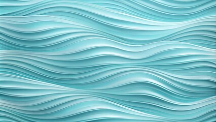 Abstract pastel blue wallpaper with wave effect, perfect for adding a calming touch to any space
