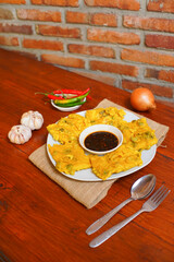 indonesian food on the table