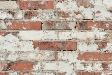 Brick, red brick, white cement, wallpaper, texture, rough brick , ai