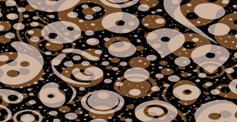 Fototapeta premium Abstract pattern. Illustration for printing on wall decorations. For use in graphics.