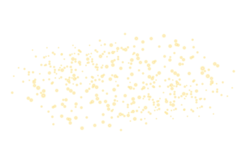 Gold glittering light particles, star dust magic sparks. Glow glitter light effect. Gold luminous points. Sparkling magic dust particles isolated on transparent PNG background
