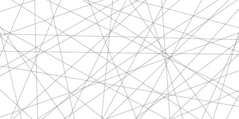 Obraz premium Abstract black lines with white background. Creative and geometric shape with luxury pattern and paper texture design. abstract background with stripes for website design Technology background. 