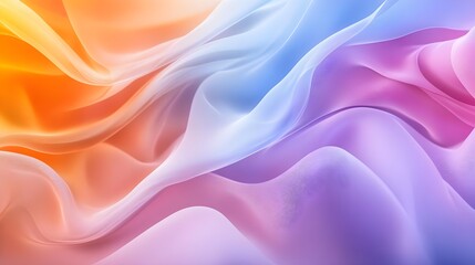 Fototapeta premium Abstract Background with Flowing Pastel Colors