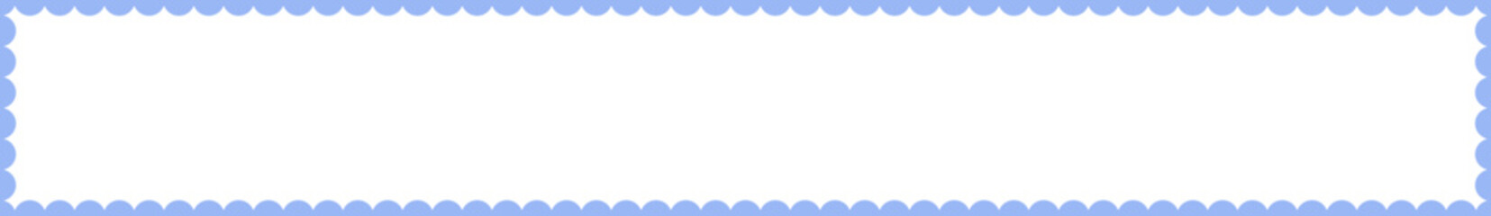 Scalloped Frame Edge Background