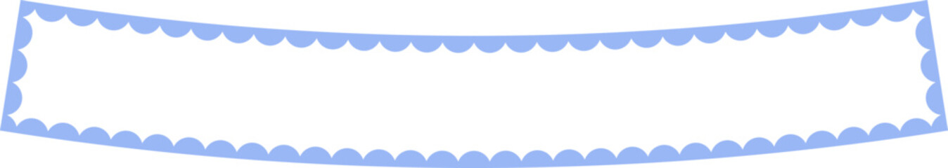 Scalloped Frame Edge Background