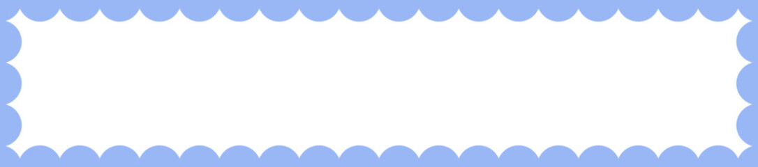 Scalloped Frame Edge Background