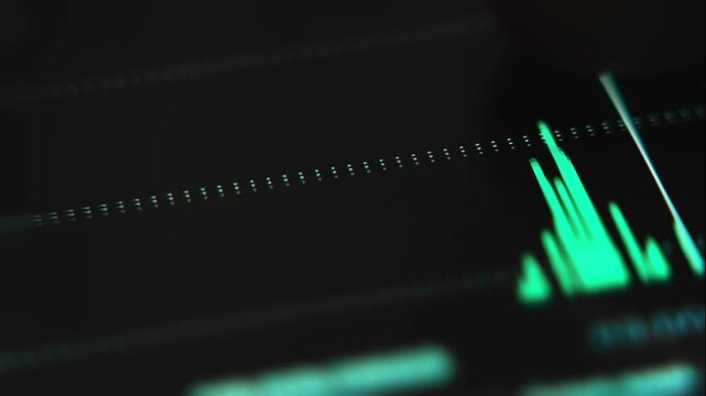 Market capital share of cryptocurrency in graph, analysis on smartphone