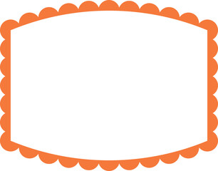 Scalloped Frame Edge Background