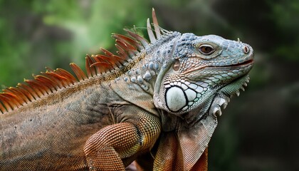 Reptile animal lizard iguana