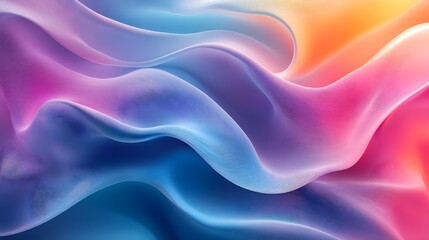 Obraz premium Abstract Colorful Gradient Waves Background