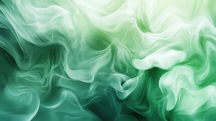 Fototapeta premium Sophisticated abstract backdrop with a dynamic mix of green and aquamarine hues.