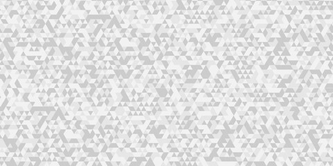 Abstract geometric vector seamless technology gray and white cube square paper background. surface creative diamond geometric pattern gray Polygon Mosaic triangle, business and corporate background.