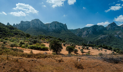 Natural Landscape of the Dolomites of Lucania

