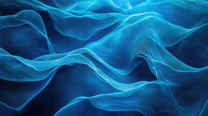 Obraz premium Abstract background with deep black blue and bright aquamarine layers creating depth.