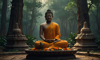 Mindfulness and Meditation: Path to Peace with Gautama Buddha