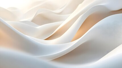 Obraz premium Abstract White Fabric Background, Soft Texture