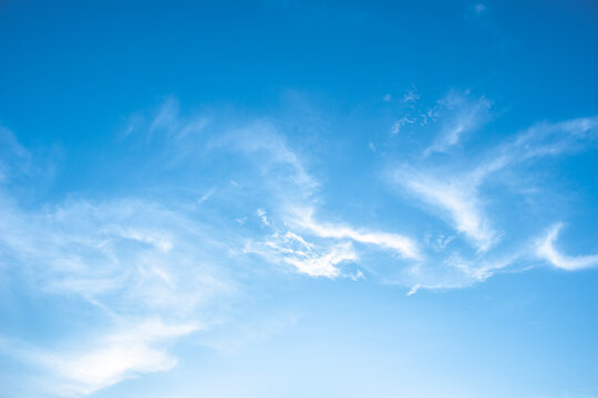 Fototapeta blue sky background with white clouds, nature cloud blue sky background.