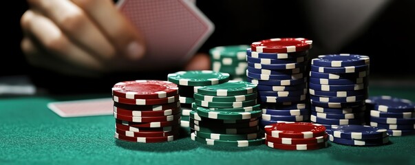 Naklejka premium A non-fiction analysis of human behavior and decision-making, told through stories from the poker table