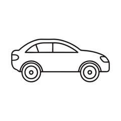 A caar icon vector illustration.