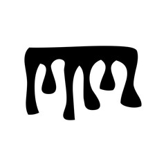 Transparent brush water icon 