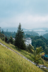 A small village in the mountains