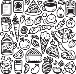 Food Doodle set